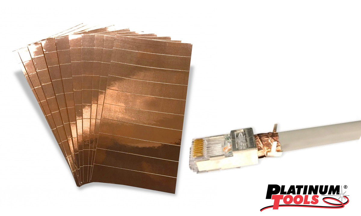 Copper Foil Sheet with Conductive Adhesive - 12 x12 Sheet : ID