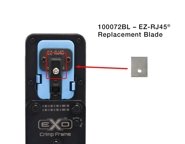 EXO Crimp Tool for ezEX Pass-Through RJ45 Connectors