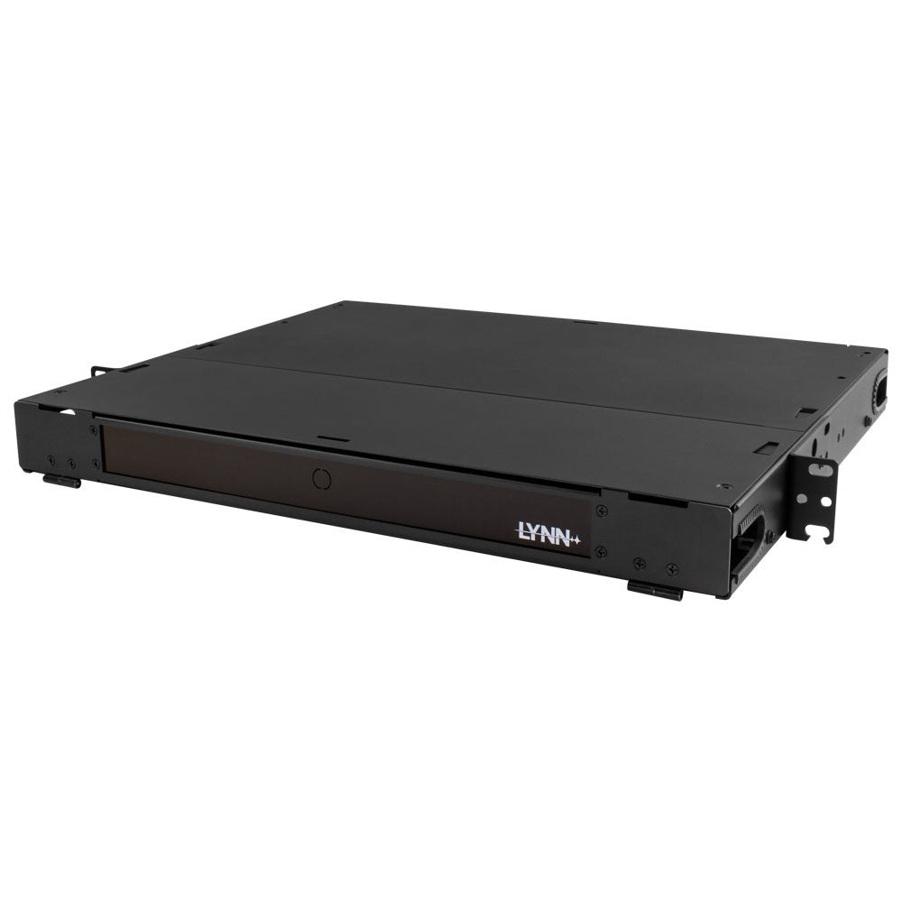 Rackmount fiber panel with sliding tray - LYNN Premium™