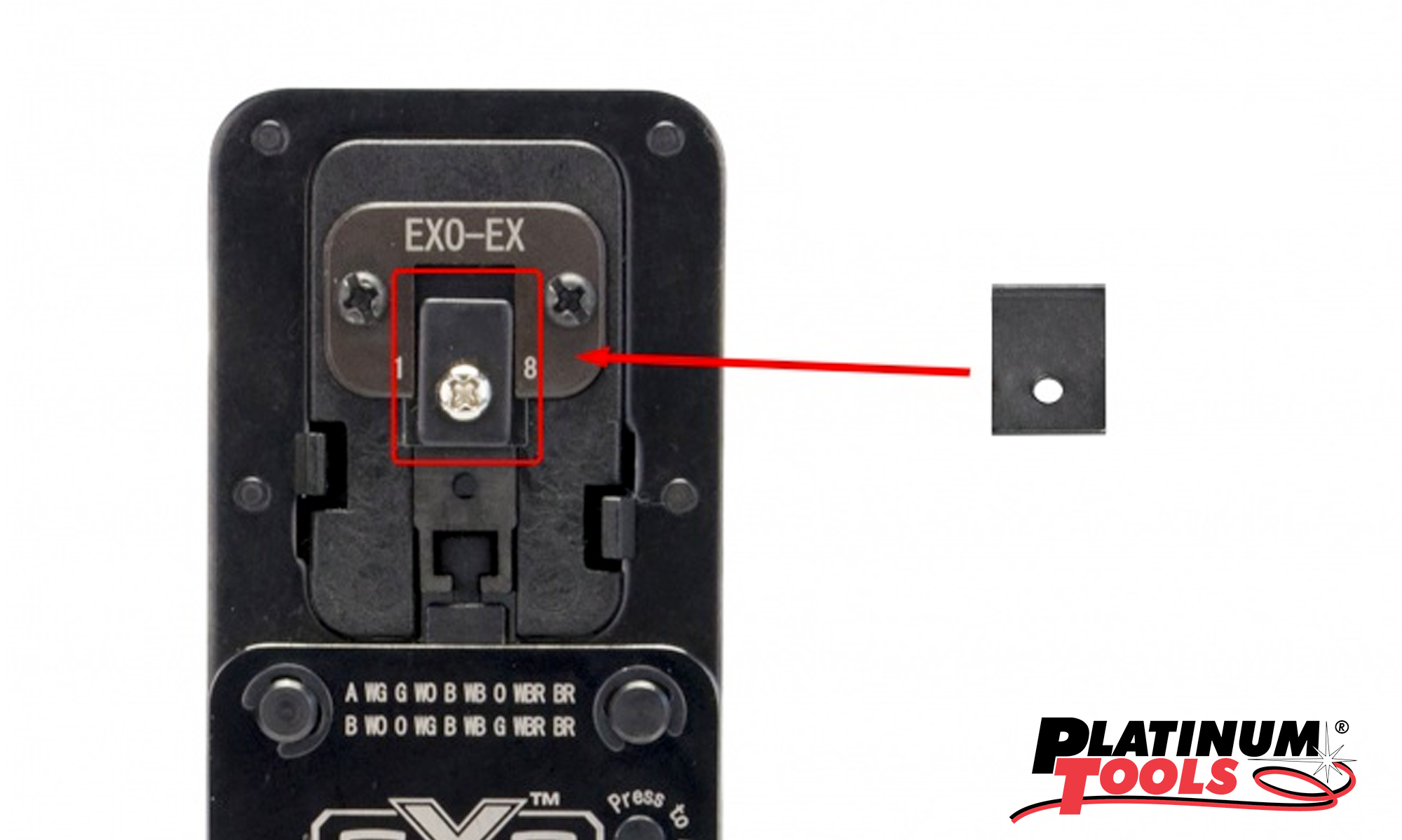 EXO Crimp Tool for ezEX Pass-Through RJ45 Connectors